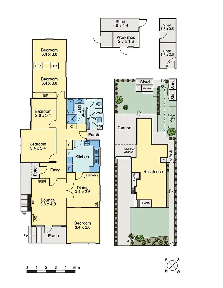 Floorplan of Homely house listing, 59 Charles Street, Ascot Vale VIC 3032