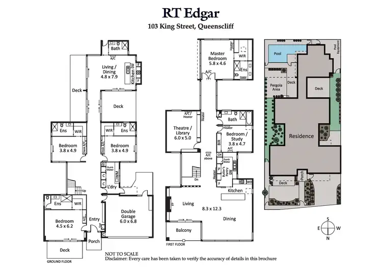 Floorplan of Homely house listing, 103 King Street, Queenscliff VIC 3225
