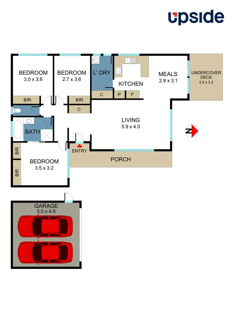 Floorplan of Homely unit listing, 2/67 Forest Road, Ferntree Gully VIC 3156