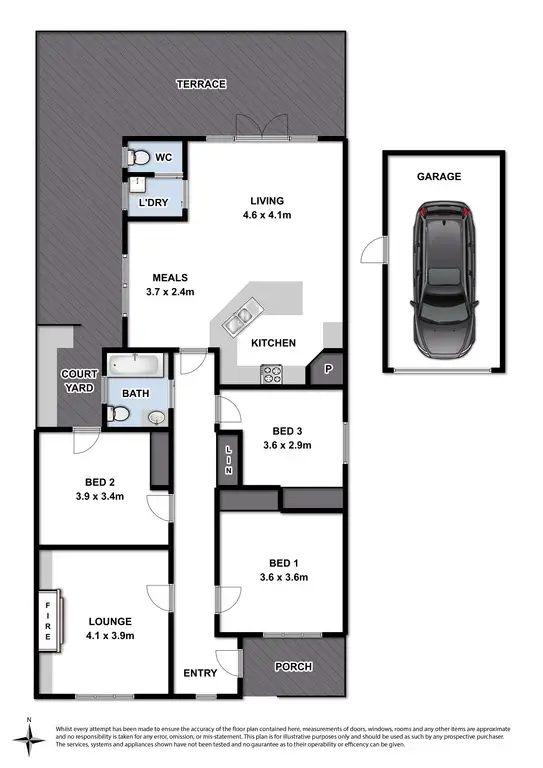 Floorplan of Homely house listing, 50 Bond Street, Newtown VIC 3220