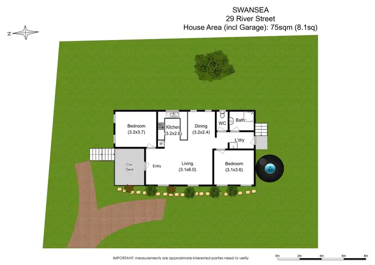 Floorplan of Homely house listing, 29 River Street, Swansea TAS 7190
