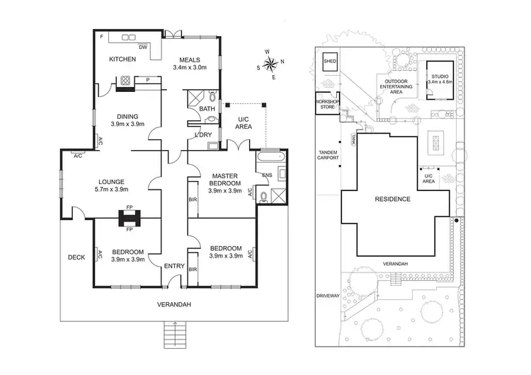 Floorplan of Homely house listing, 20 Ruskin Road, Glen Iris VIC 3146