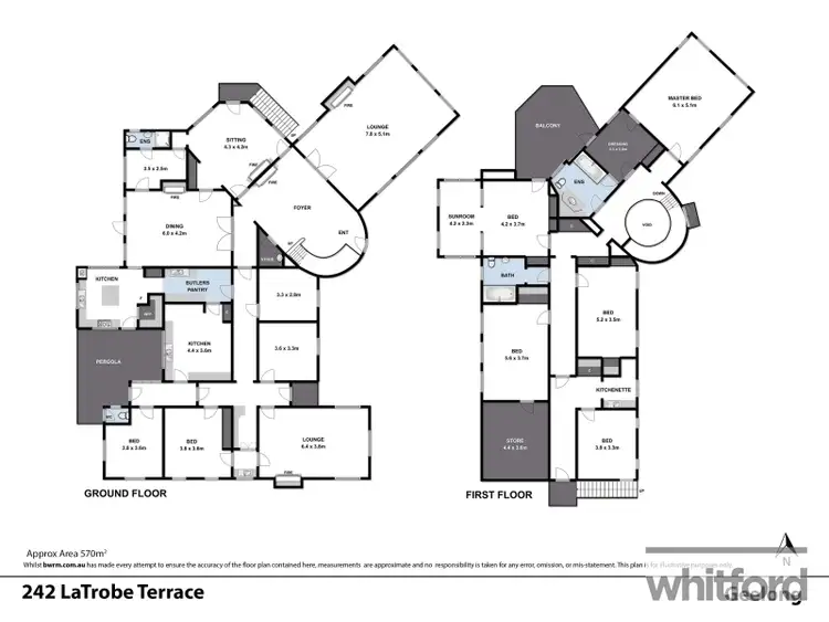 Floorplan of Homely house listing, 242 Latrobe Terrace, Geelong West VIC 3218