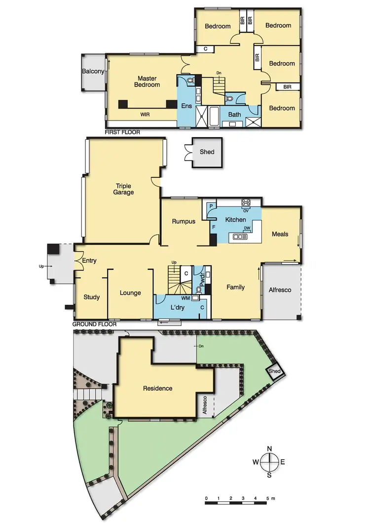 Floorplan of Homely house listing, 12 Furlong Drive, Doreen VIC 3754