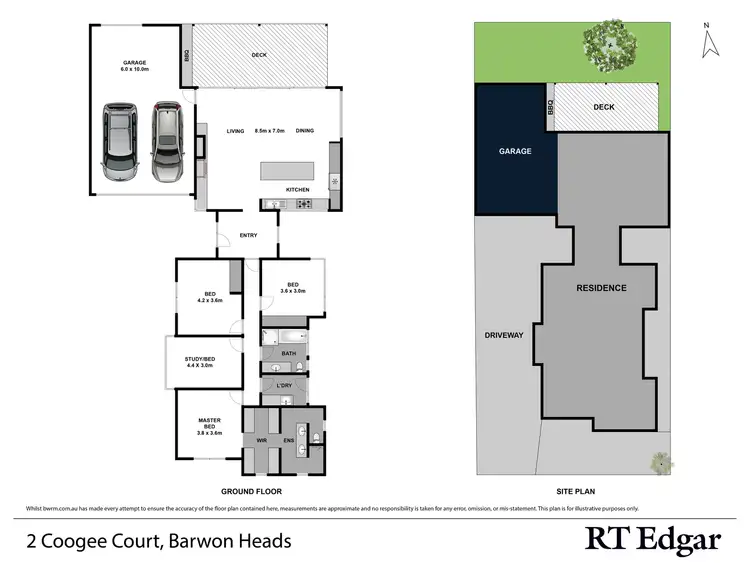 Floorplan of Homely house listing, 2 Coogee Court, Barwon Heads VIC 3227