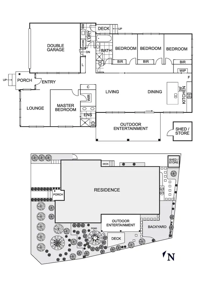 Floorplan of Homely house listing, 59 Eliot Avenue, Doreen VIC 3754