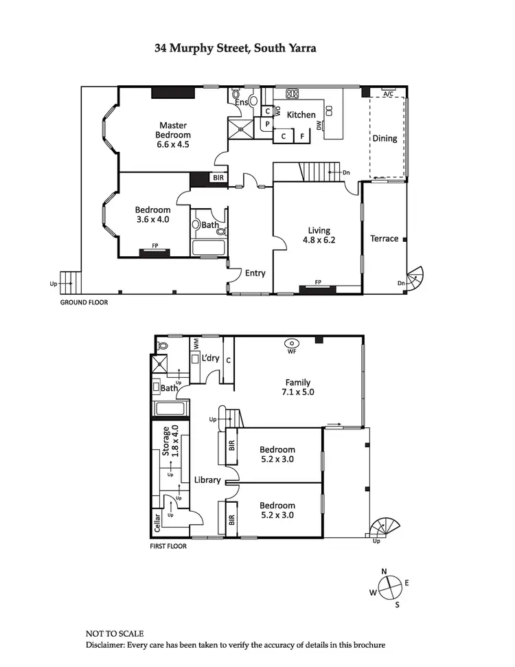 Floorplan of Homely house listing, 34 Murphy Street, South Yarra VIC 3141