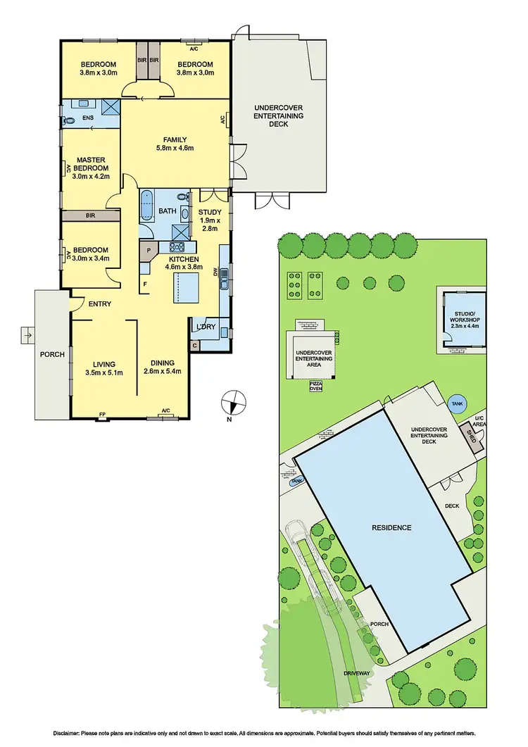 Floorplan of Homely house listing, 18 Morloc Street, Forest Hill VIC 3131