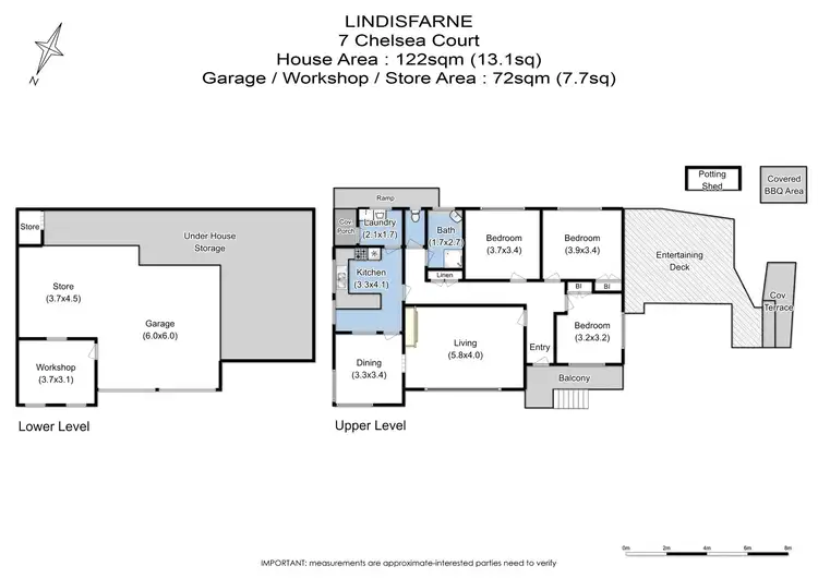 Floorplan of Homely house listing, 7 Chelsea Court, Lindisfarne TAS 7015
