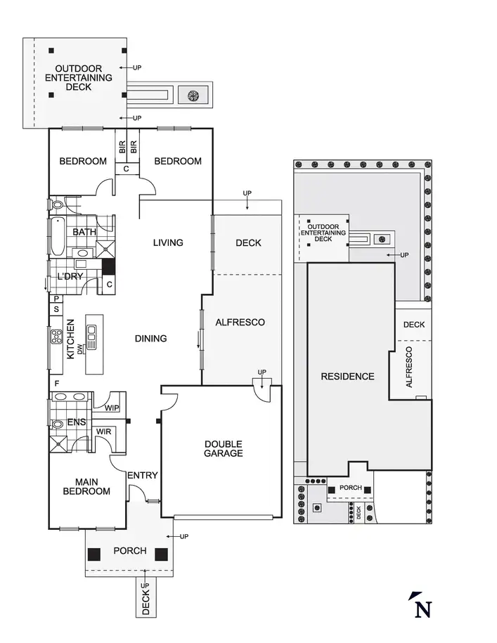 Floorplan of Homely house listing, 8 Fossilstone Avenue, Doreen VIC 3754
