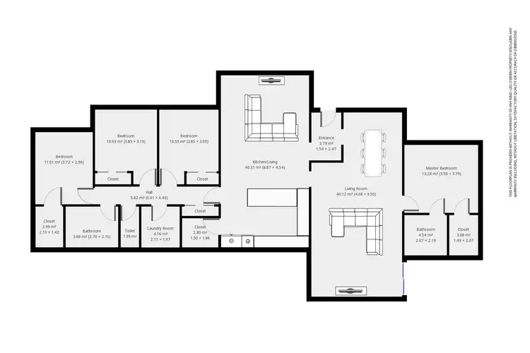 Floorplan of Homely rural property listing, 692 Swamp Road, Denison VIC 3858