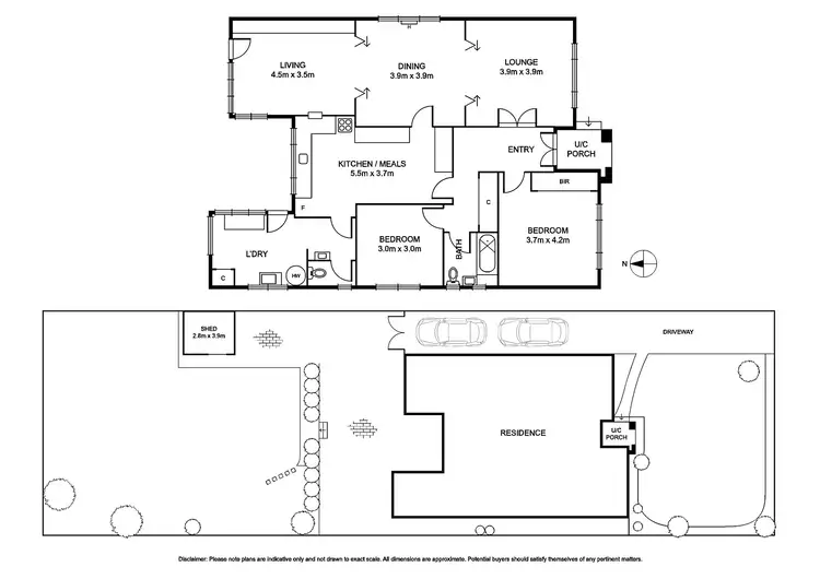 Floorplan of Homely house listing, 14 Rotorua Street, Caulfield South VIC 3162