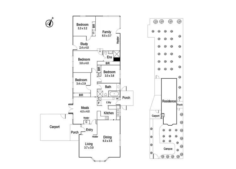 Floorplan of Homely house listing, 13 Lower Plenty Road, Rosanna VIC 3084