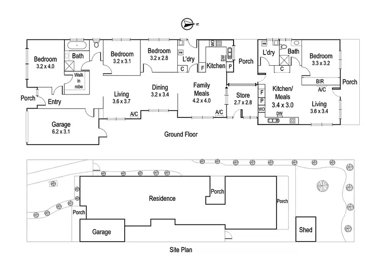 Floorplan of Homely house listing, 3 Marigolds Road, Yallambie VIC 3085