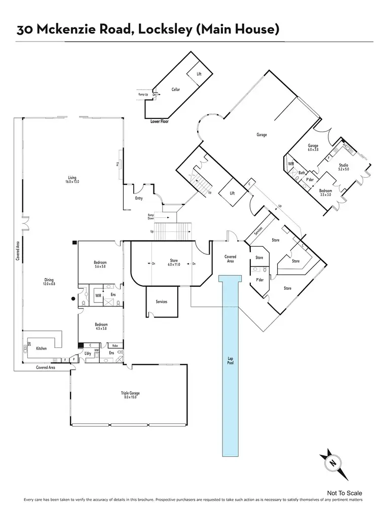 Floorplan of Homely rural property listing, 30 McKenzie Road, Locksley VIC 3665