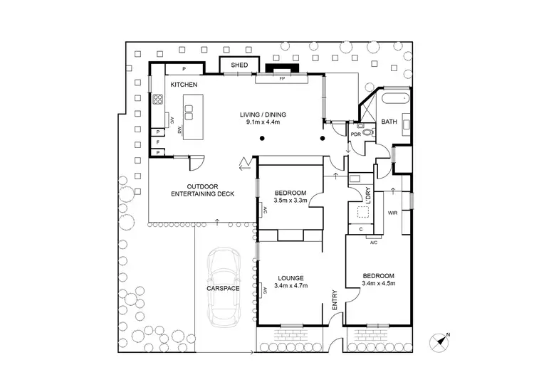 Floorplan of Homely house listing, 52 Cole Street, Williamstown VIC 3016