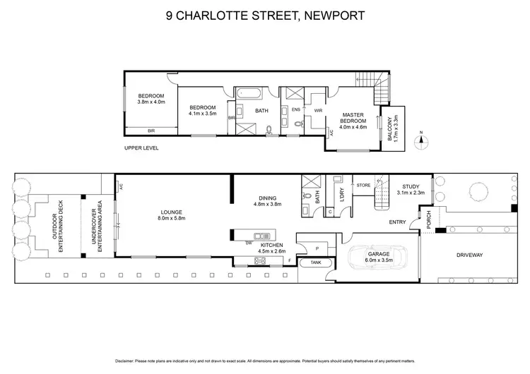 Floorplan of Homely house listing, 9 Charlotte Street, Newport VIC 3015