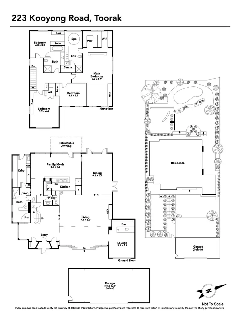 Floorplan of Homely house listing, 223 Kooyong Road, Toorak VIC 3142