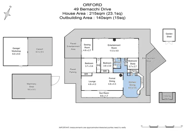 Floorplan of Homely terrace listing, 49 Bernacchi Drive, Orford TAS 7190