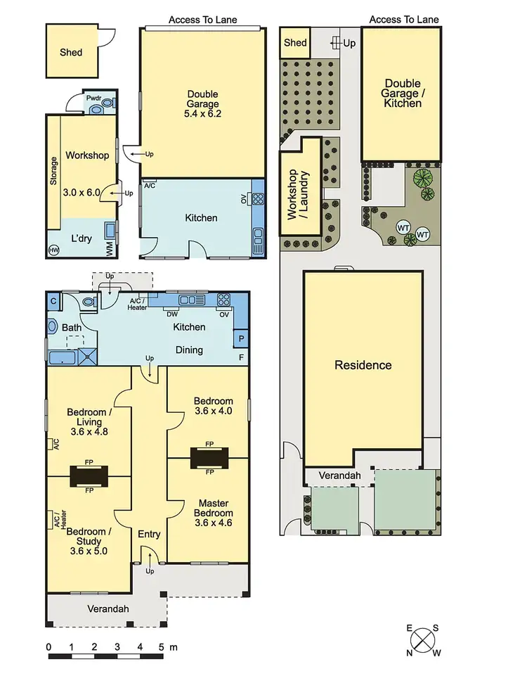 Floorplan of Homely house listing, 45 Wolseley Parade, Kensington VIC 3031