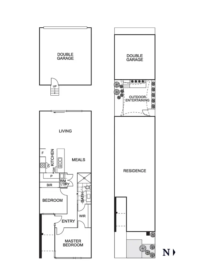 Floorplan of Homely house listing, 10 Rove Lane, Doreen VIC 3754