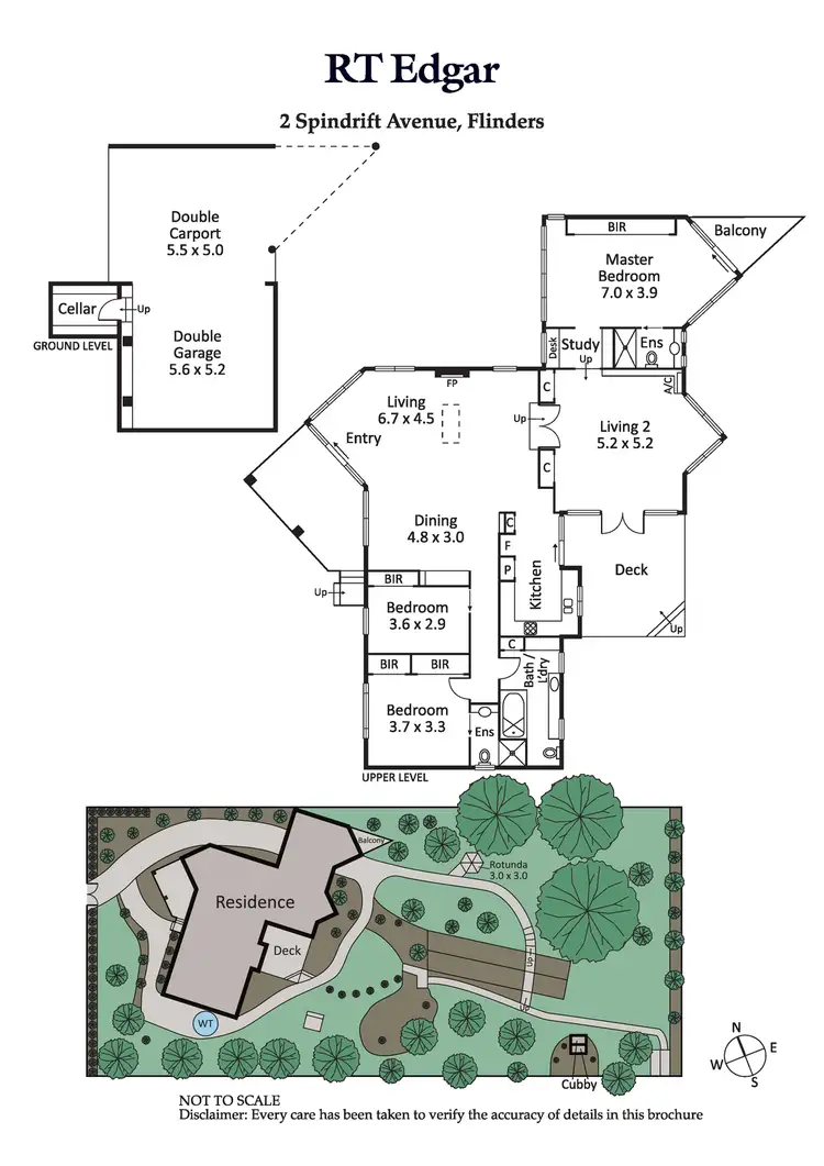 Floorplan of Homely house listing, 2 Spindrift Avenue, Flinders VIC 3929