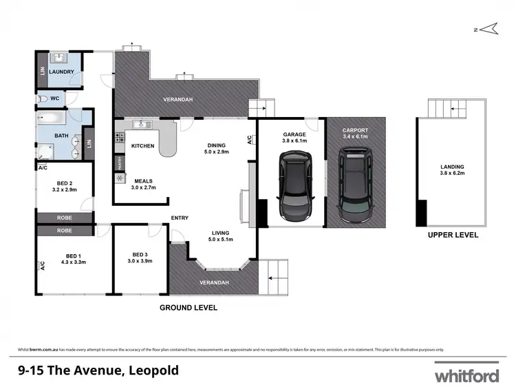 Floorplan of Homely house listing, 9-15 The Avenue, Leopold VIC 3224