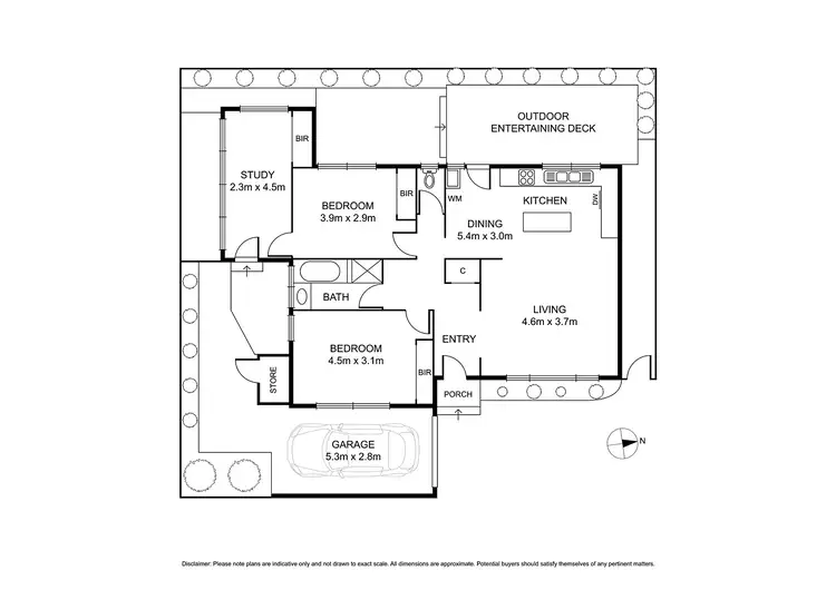 Floorplan of Homely unit listing, 4/21-23 College Street, Elsternwick VIC 3185