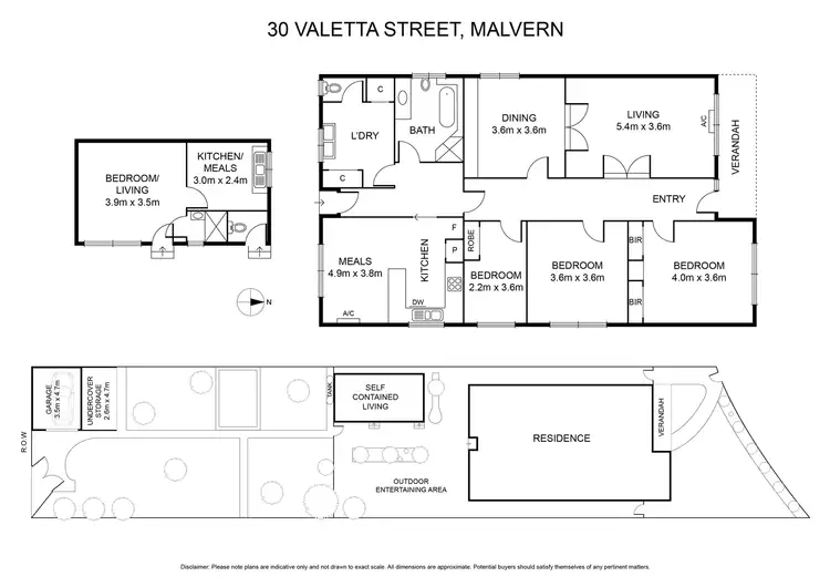 Floorplan of Homely house listing, 30 Valetta Street, Malvern VIC 3144