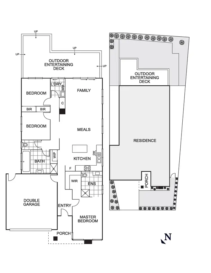 Floorplan of Homely house listing, 17 Lupin Street, Mernda VIC 3754