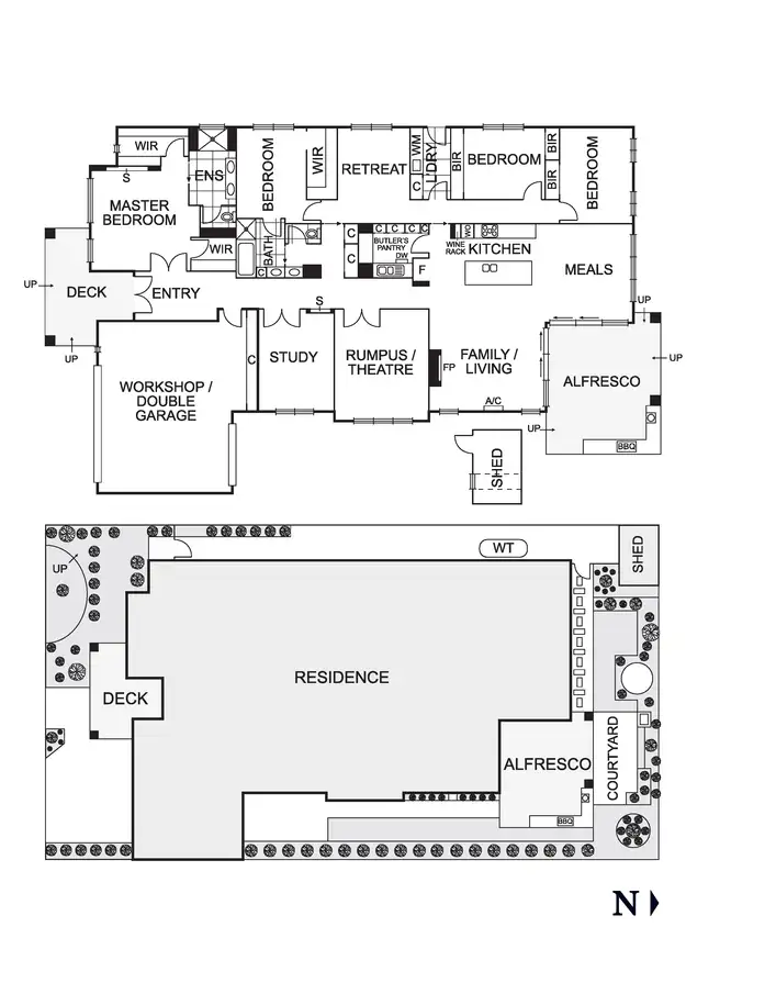 Floorplan of Homely house listing, 56 Lacombe Boulevard, Doreen VIC 3754