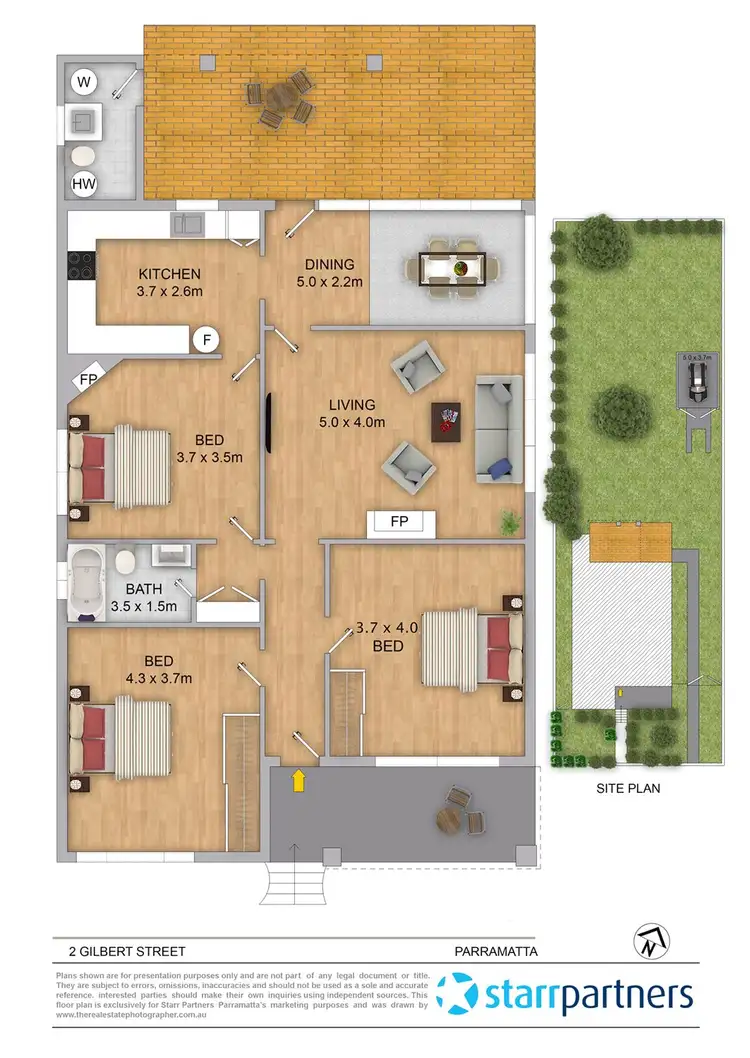Floorplan of Homely house listing, 12 Gilbert Street, North Parramatta NSW 2151
