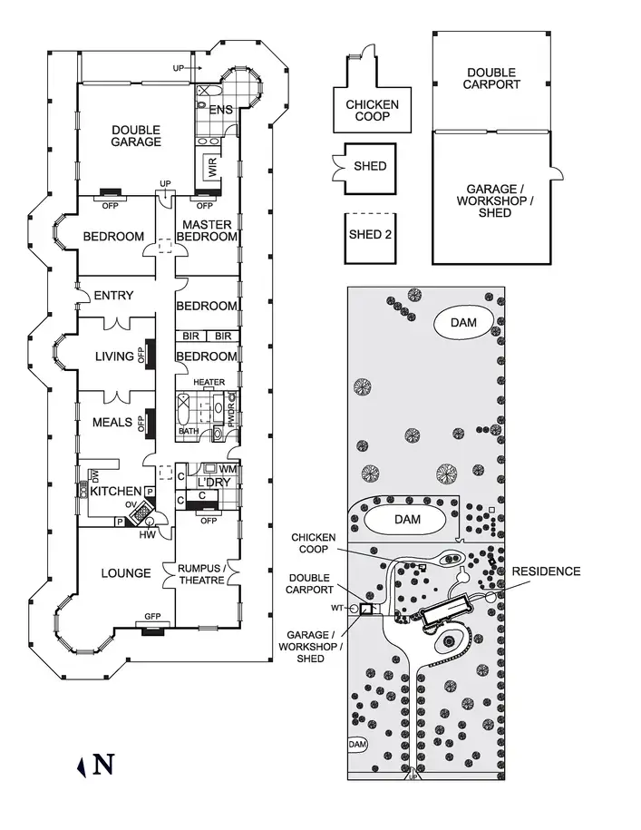 Floorplan of Homely house listing, 390 Fifth Avenue, Eden Park VIC 3757