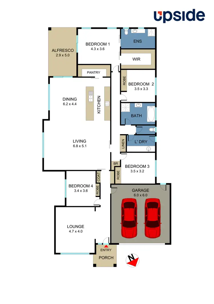 Floorplan of Homely house listing, 8 Tubular Avenue, Torquay VIC 3228
