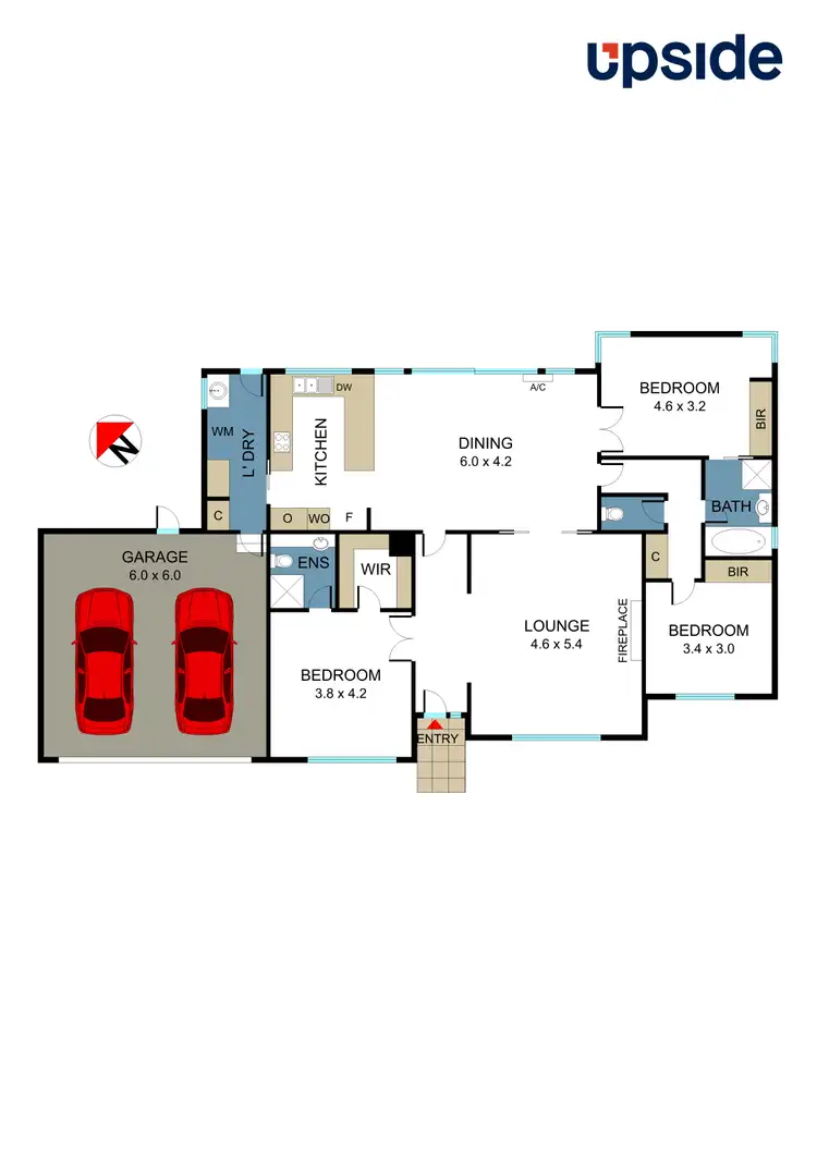 Floorplan of Homely unit listing, 1/19 Lucerne Avenue, Mornington VIC 3931