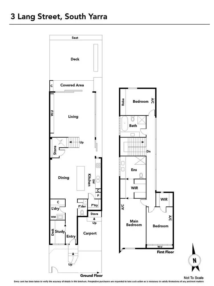 Floorplan of Homely house listing, 3 Lang Street, South Yarra VIC 3141