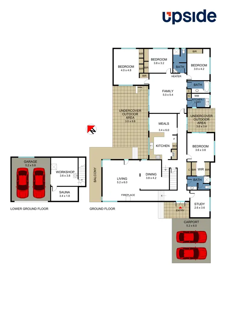 Floorplan of Homely house listing, 8 Livingstone Court, Mount Eliza VIC 3930