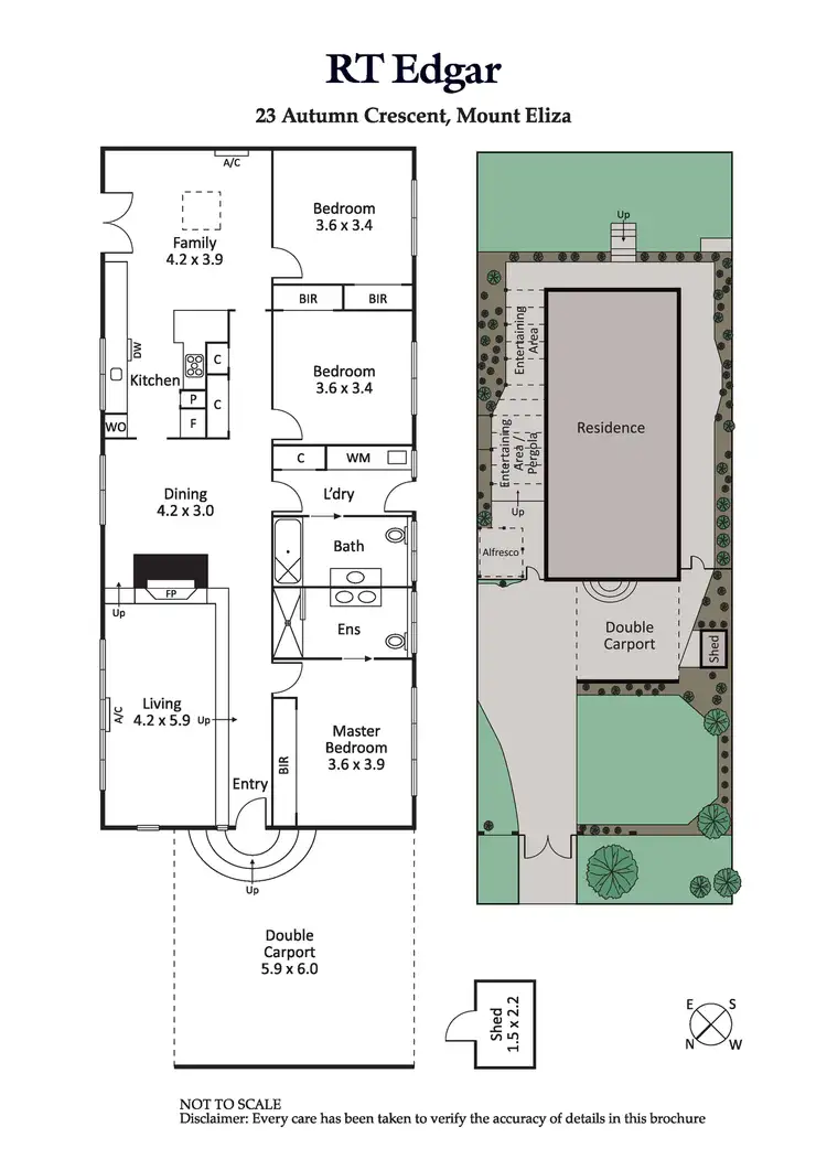 Floorplan of Homely house listing, 23 Autumn Crescent, Mount Eliza VIC 3930