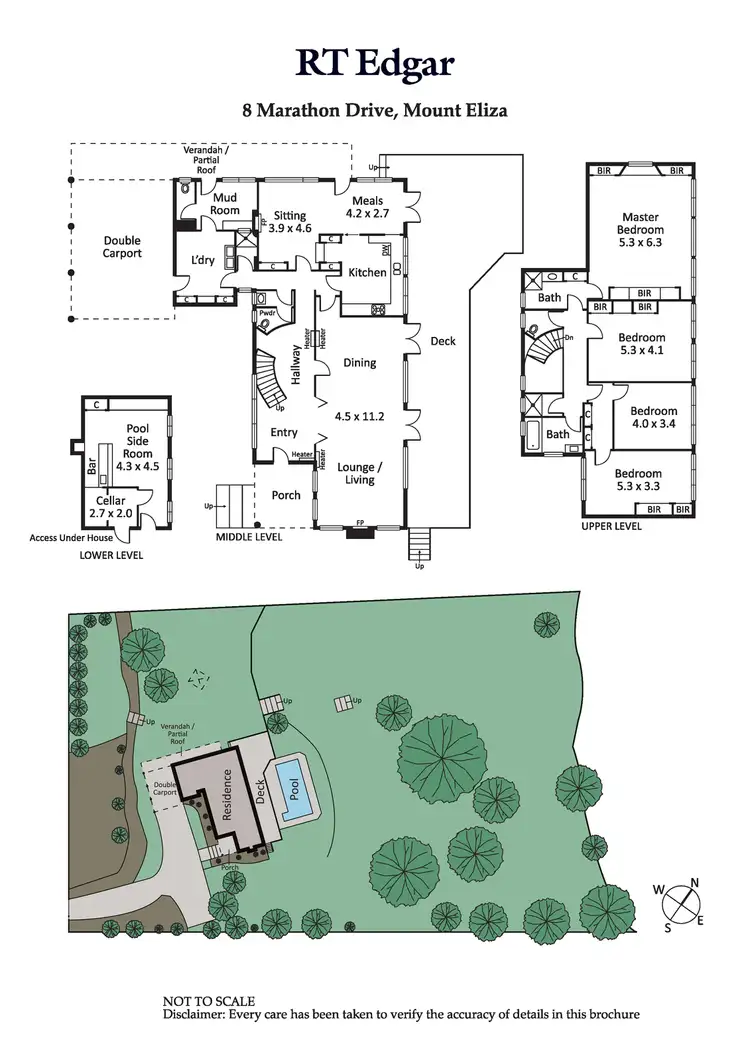 Floorplan of Homely house listing, 8 Marathon Drive, Mount Eliza VIC 3930