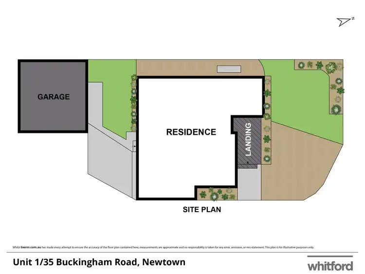 Floorplan of Homely house listing, 1/35 Buckingham Road, Newtown VIC 3220