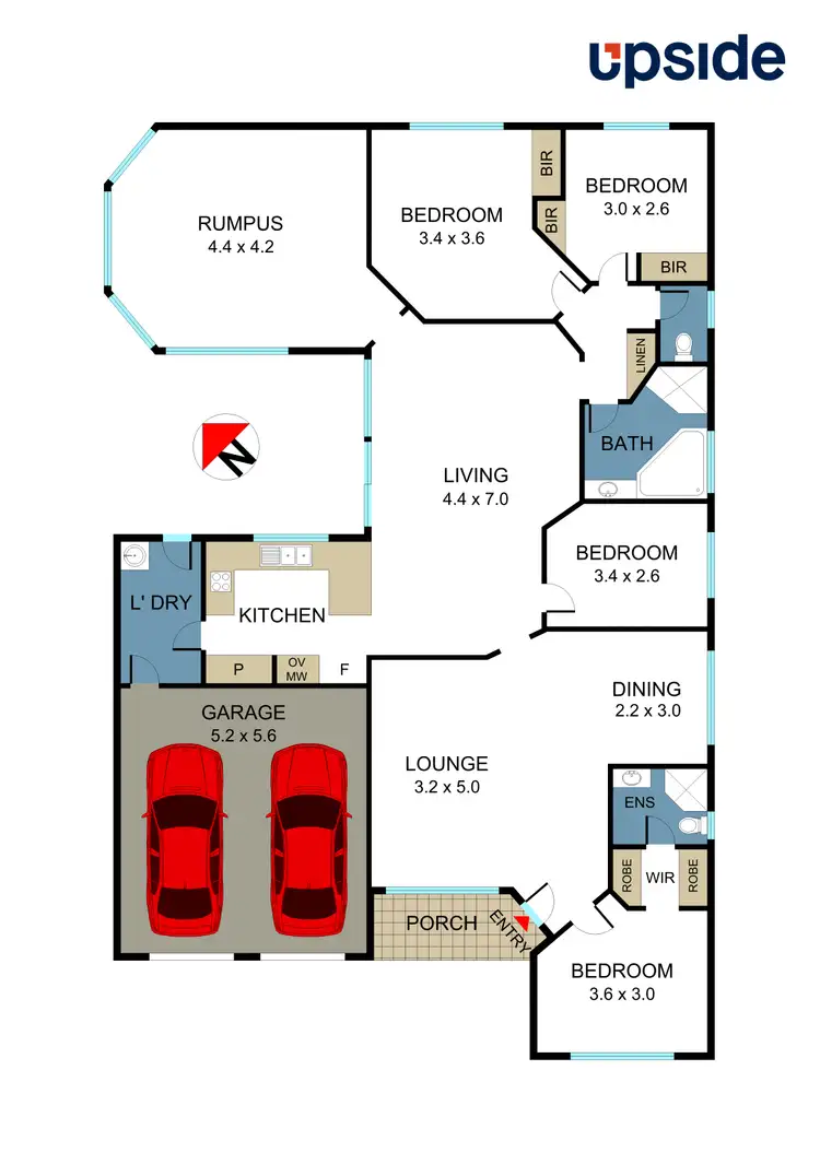 Floorplan of Homely house listing, 38 Corvus Road, Hinchinbrook NSW 2168