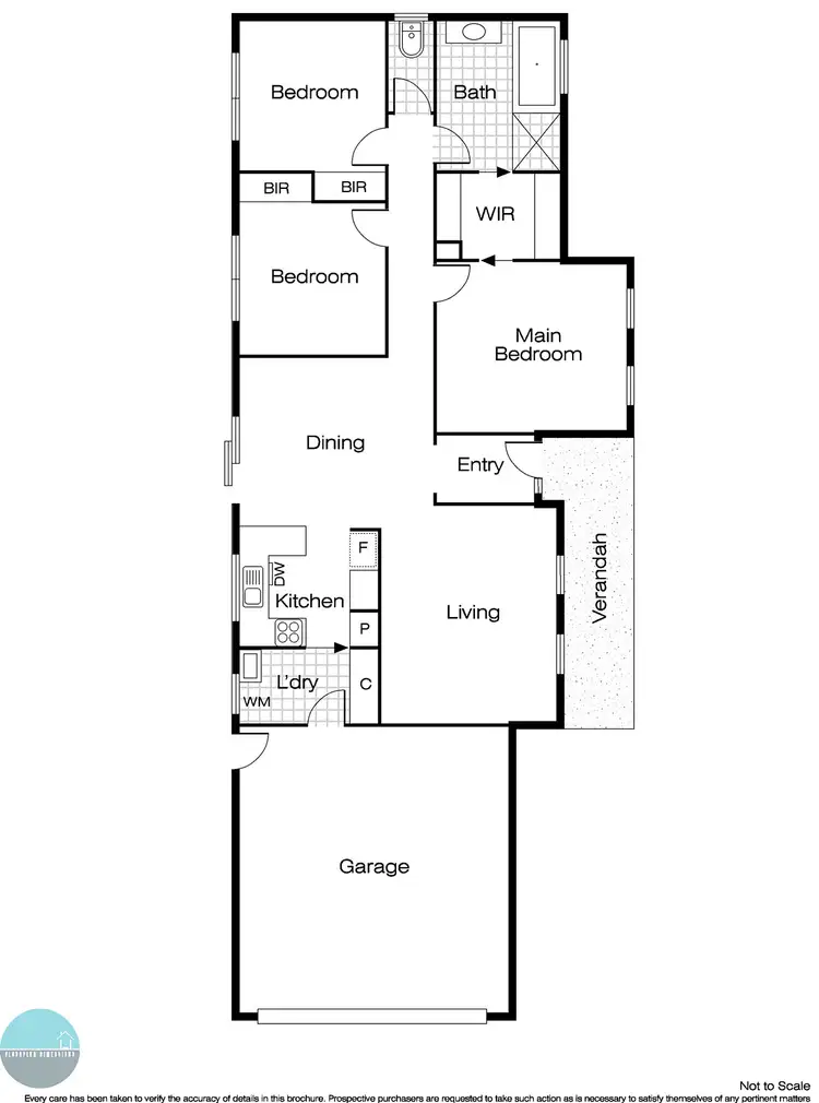 Floorplan of Homely house listing, 135 Majestic Way, Delacombe VIC 3356