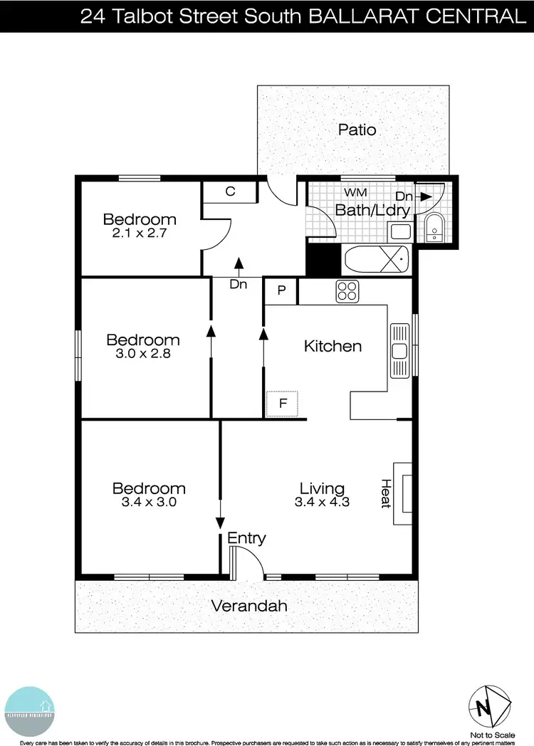 Floorplan of Homely house listing, 24 Talbot Street South, Ballarat Central VIC 3350