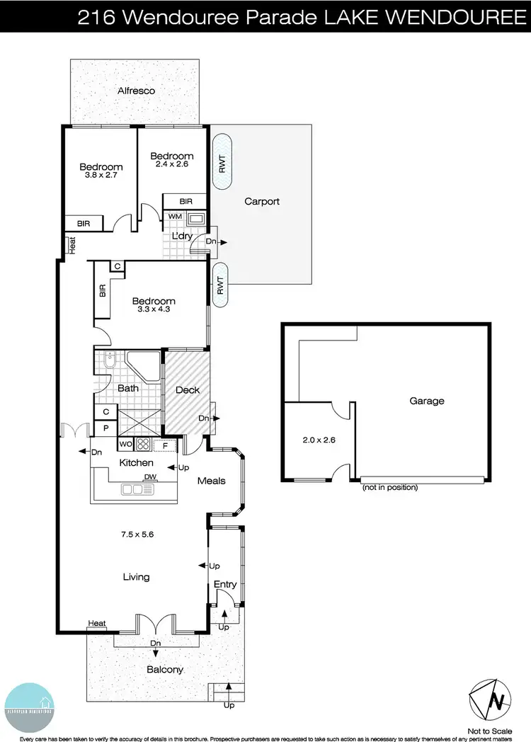 Floorplan of Homely house listing, 216 Wendouree Parade, Lake Wendouree VIC 3350