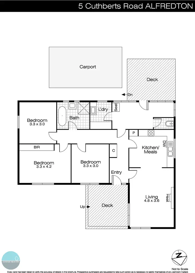 Floorplan of Homely house listing, 5 Cuthberts Road, Alfredton VIC 3350