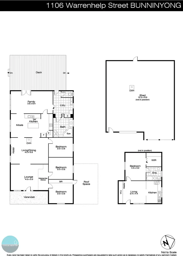 Floorplan of Homely house listing, 1106 Warrenheip Street, Buninyong VIC 3357