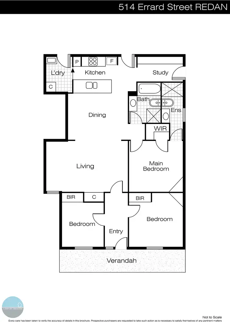 Floorplan of Homely house listing, 514 Errard Street South, Redan VIC 3350