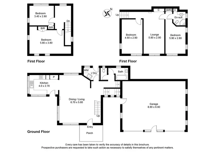 Floorplan of Homely house listing, 6 Darriwell Drive, Mount Helen VIC 3350