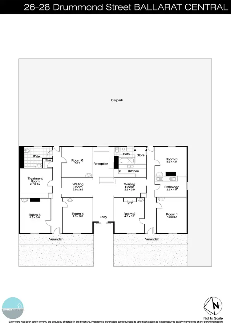 Floorplan of Homely house listing, 26-28 Drummond Street North, Ballarat Central VIC 3350