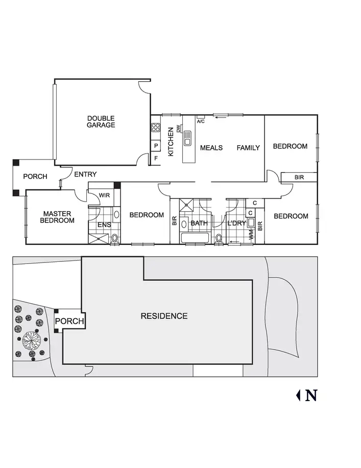 Floorplan of Homely house listing, 18 Hamlin Street, Doreen VIC 3754